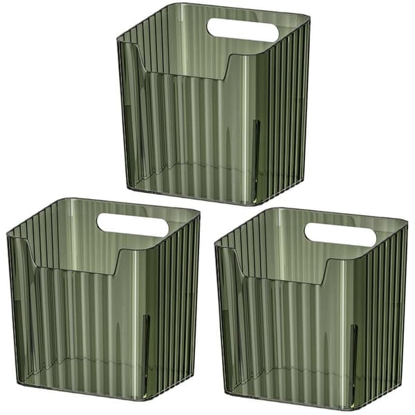 Oppbevaringsboks for sprø frukt for sidedør, grønn organizer for grønnsaker og frukt