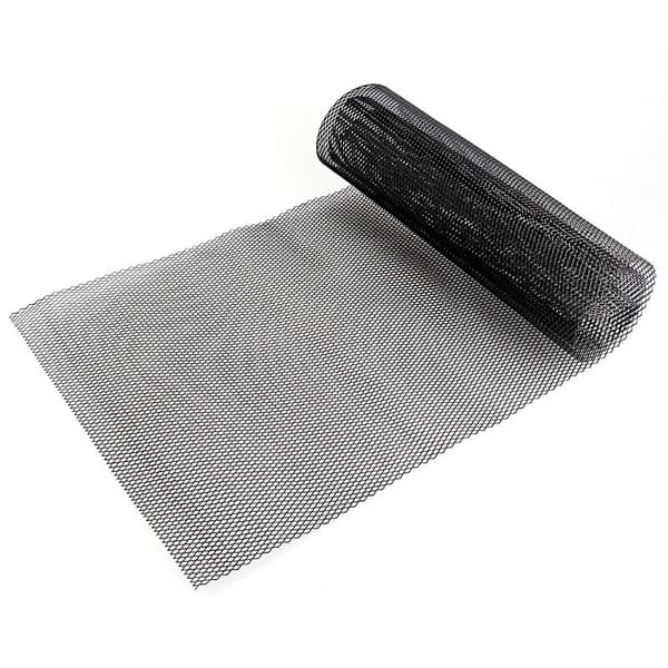 Bikakerät framgrill för bil, universal aluminiumlegering diamantgrill, 100 x 33 cm