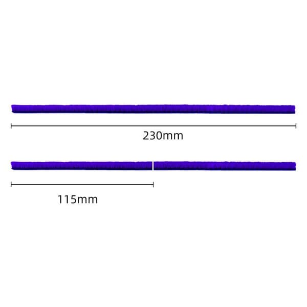 Soft Plush Strips for V6 V7 V8 V10 V11 Vacuum Cleaner, Soft Roller Head Replacement Accessories, Spare Parts, 2 Sets