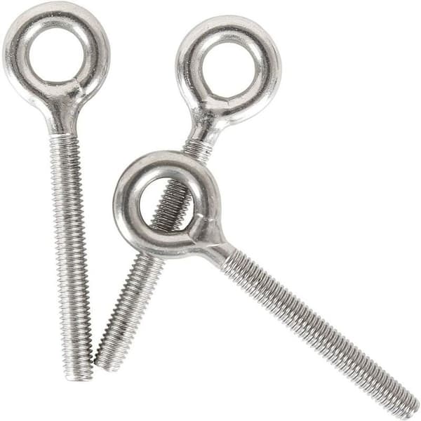 M10 øjebolt, øjebolt, lang skaft, 304 rustfrit stål, lukket svejsning