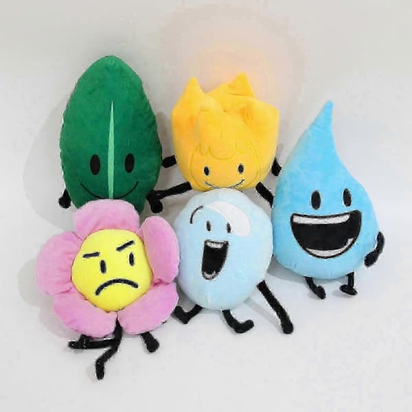 Bløde plyslegetøj til BFDI-fans - Sød samling af krammedyr til børn_Specialtilbud Bubble