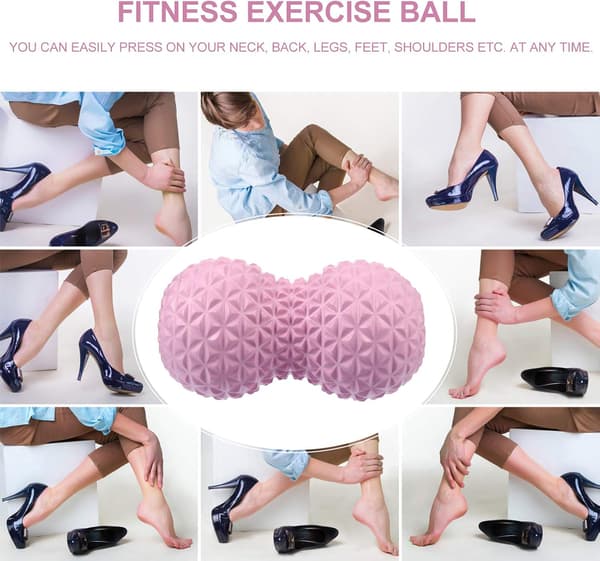 Peanut Massage Ball Trigger Point Massage Muscle Roller Peanut Shaped Massage Peanut Massager Upper Back Massage Massage Tool