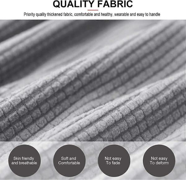 genenic Soffarmstøttebeskyttelse for lenestoler, sofaer, sklisikker lenestol, 2 stk/sett Fleece Premium Armlenbeskyttelse Elastisk Stol Sofatrekk