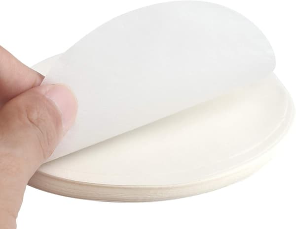 500-pakning Non-Stick Hamburgerpressepapir - 11 cm