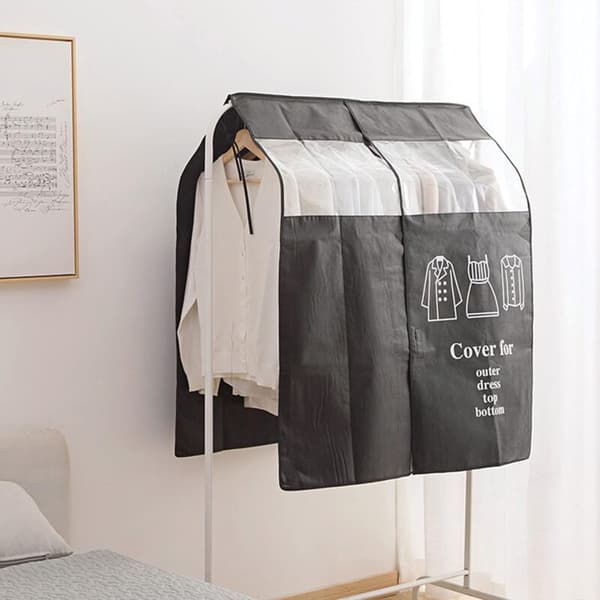 Storage Garment Cover Protective Garment Cover Clothes Rail Cover Garment Protector Dustproof Garment Cover