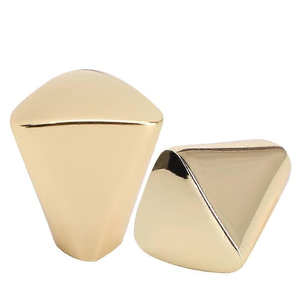 2 Set Cabinet Knob Modern Gold Zinc Alloy Wardrobe Drawer Kitchen Cabinet Door Pull Handle