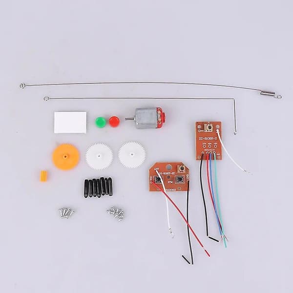 DIY Science Toys Remote Control Boat Kids STEM Educational Experiment Puzzle Toy For Children's Development