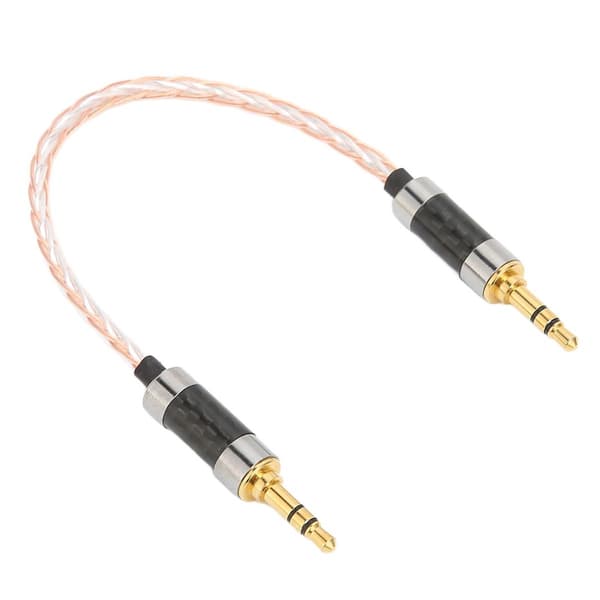 5,9\" 3,5 mm til 3,5 mm hodetelefonkabel 8 kjerner 3,5 mm Aux KLB