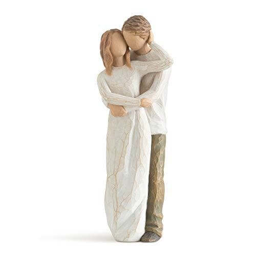 Brudepar Statue Bryllupskake Topper, Brud og Brudgom Figur