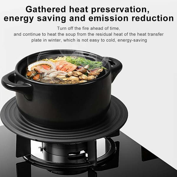 Heat Diffuser for Gas Stove, Kitchen Accessory, Stove Diffuser for Pot Protection, Multifunctional Defrosting Plate (27.9 cm)