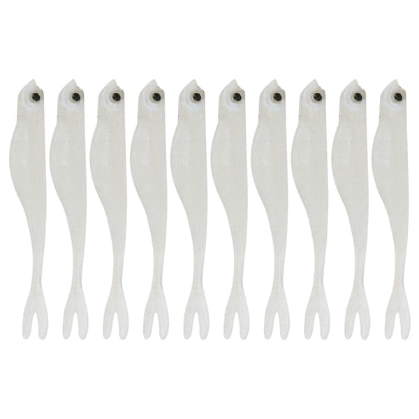 2Set Portable Artificial Simulation Fish Shape Soft Silicone Lure Fishing Accessories5#
