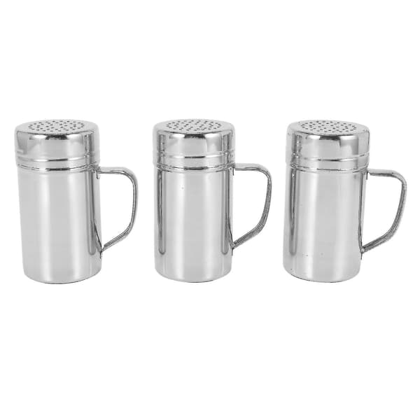 Spice Jar, 3-pack Airtight Kitchen Utensils (jars with handle)