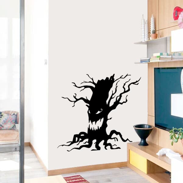3D Halloween-seinätarrat, Halloween Dryad -seinätarrat