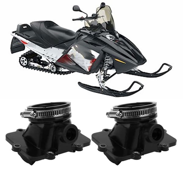 2 stk. karburatorindsugningsrør passer til Ski Doo GSx MXz GTX 500SS 420867887