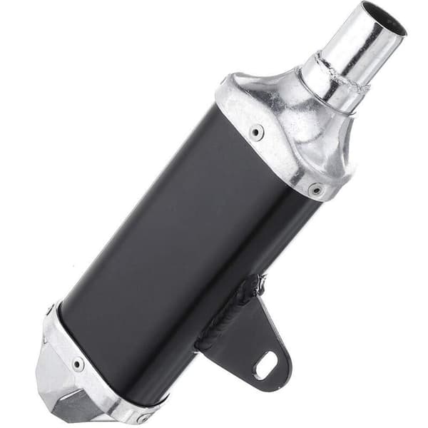 Universal Motorcycle Exhaust Pipe. 28mm. Compatible with 50cc. 110cc. 125cc. 140cc and 150cc Models (Dirt Bikes and Pit Bikes).
