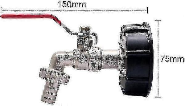 1000l IBC Adapter IBC Tankadapter S60x6 Tankadapter