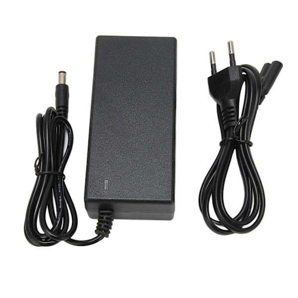 42V 2A Batterilader DC5,5x2,5 Hurtiglading Universal Strøm for 36V Litiumbatteri 100-240V EU-kontakt 0,0