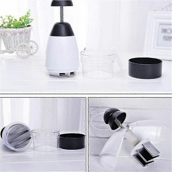 Garlic Chopper Food Processor Slap Chop Fruit Vegetable Grater Kitchen Utensil Tool-1pc 1set