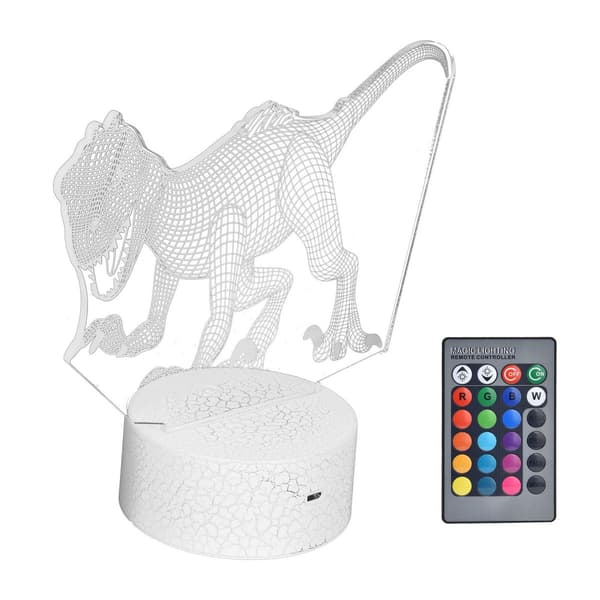 RGB Dimmable Night Light with 16 Colors, 4 Modes, Touch Table Lamp KLB