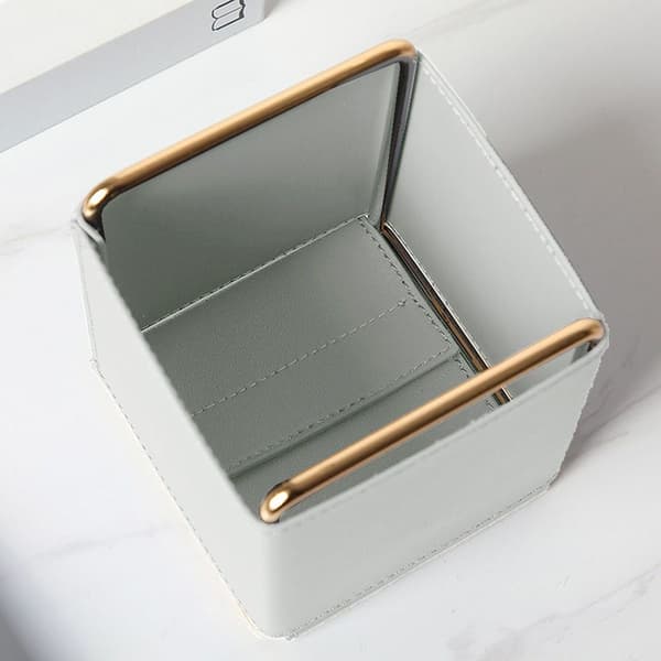 Læderpenneholder, pennekop og organizer til Essential Grey KLB