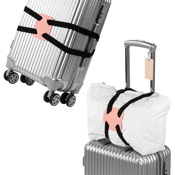 Taskeholder Bagagestrop - Fastgør Håndbagage til Kuffert