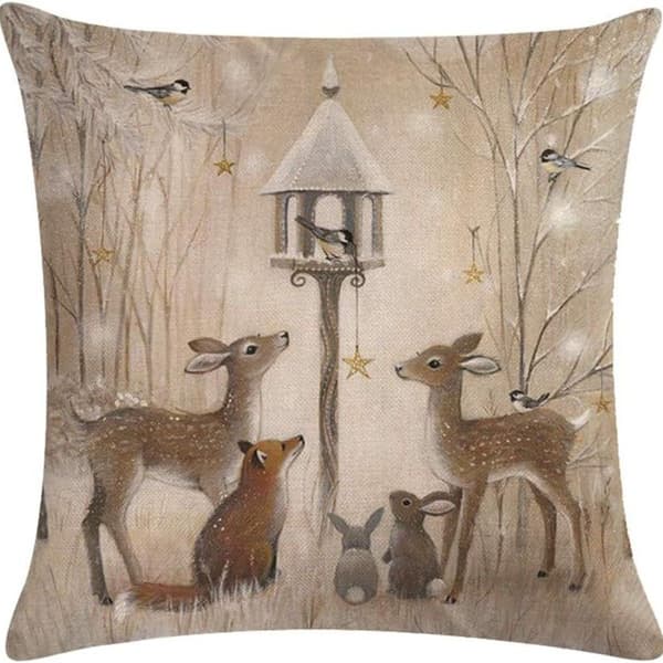 Pudebetræk 45 x 45 cm dekorative pudebetræk til sofa KLB
