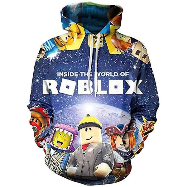 5-10 år Barn Gutter Roblox Gaming Sport Hettegensere Genser Hettegenser Topper Gaver E 6-7 år E 6-7 år E 6-7 år 6-7 Years E
