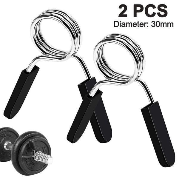 Sport Dumbbell Clamps, Locks, 30mm, Spring Clamps, KLB