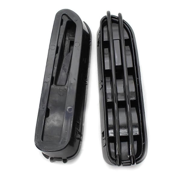 1 par Bil Side Wing Air Flow Vents Gitter Grill Til E60/e61 E39 M5 Blank Sort