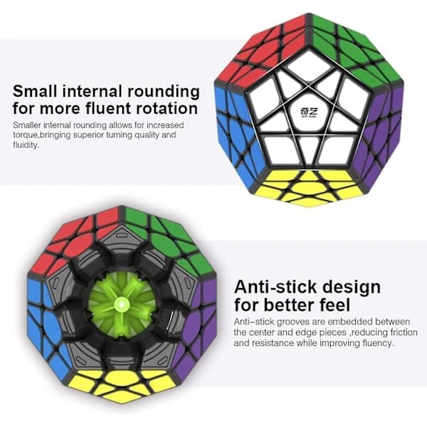 Megaminx Speed Cube, viisikulmainen dodekaedrikuutio palapeli lelu