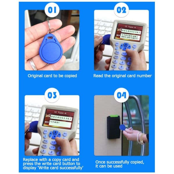 10 stk NFC-brikker for adgangskontroll