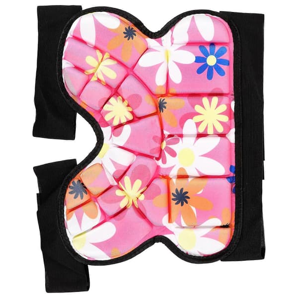 Roller Skate Hip Protector Shock Absorption Kids Pink 35x30x3 cm Impact Protection 1-pack