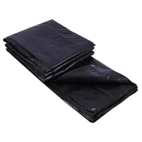 Sort Tung Arbejdsdug - 260GSM, 2m x 3m 0.7