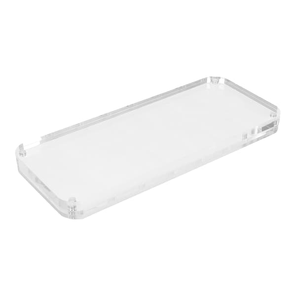 Spillekortsetui Transparent Akryl Spilopbevaringsboks med 14 Rum til Switch til Lite Krystalboks