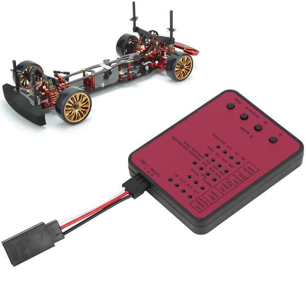 1:10 RC Bil Programmeringskort Fjernkontroll Tilbehør for Elektronisk Hastighetsregulator