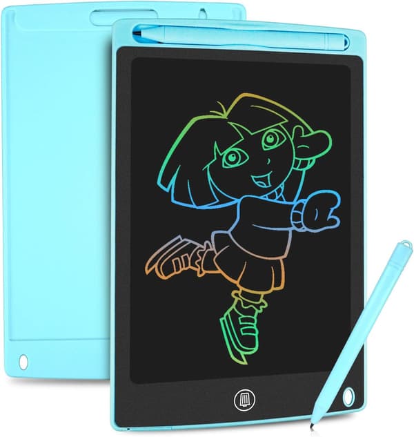 Värikäs LCD-piirustusalusta, 8,5 tuuman piirustusalusta graafinen tabletti