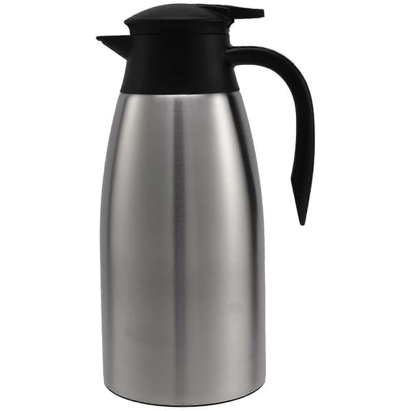 Sølv 304 Rustfrit Stål 2L Termokande Vakuumisoleret Vandkande Kaffe Te Mælkekande Termokande