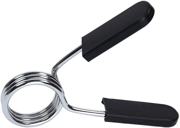 Spring Clamp for Barbell, Two 28mm Dumbbell Clamps for Bar Locking 30mm/1.18\"