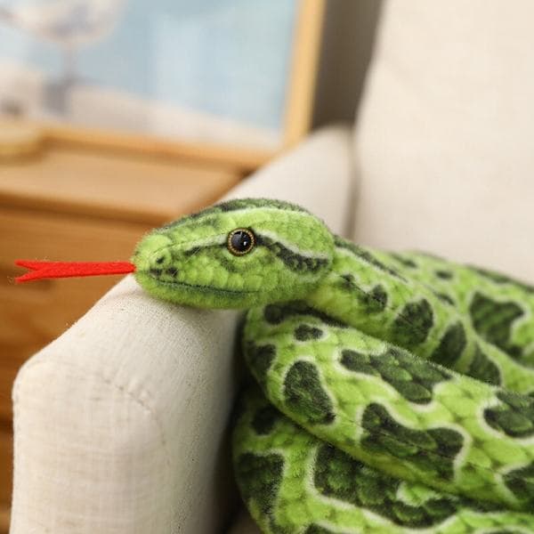200 cm jättikäärme pehmolelu simulaatio pitkä keltainen python täytetty eläin käärmelelu lahja