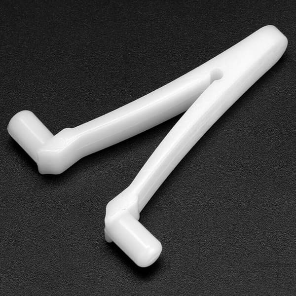 6 Pieces Butterfly V-Clips for Pool and Spa Brush, Leaf Rake, Leaf Skimmer, Vacuum Head