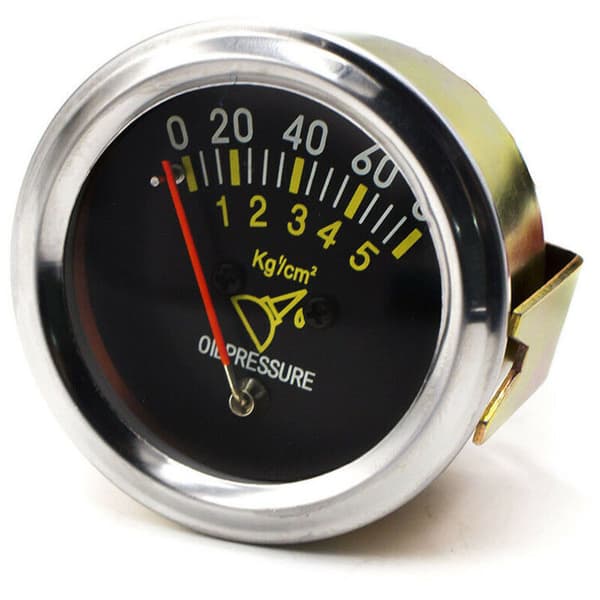 Universal mekanisk bil trykmåler 2 tommer 52 mm 0-80 Psi Ny