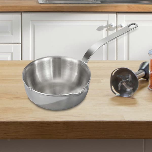 Butter Warmer with Single Spout and Hanging Loop for Hotels and Homes