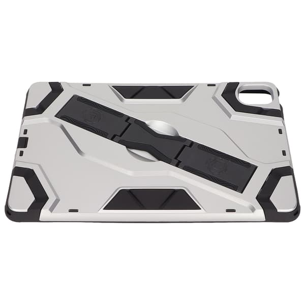 Tablet Case Ultra-thin Heavy Duty Shockproof Tablet Protective Case with Shoulder Strap Hand Strap for Mi Pad 5Silver