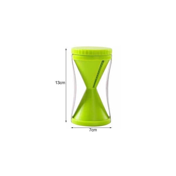 Spiral Peeler, Roterende Timeglasrive, Køkkenhjælper, Multifunktionsskræller