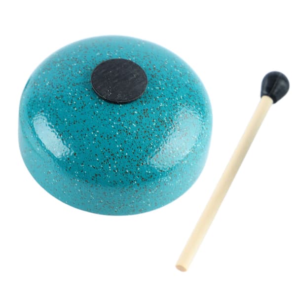 Professional Mini 6-Tone Handpan Drum Percussion Instrument with Drumstick - GreenGreen