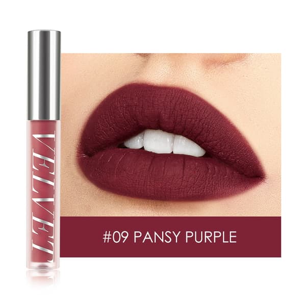 Female Moisturizing Long Lasting Matte Lipstick Lip Gloss Makeup Cosmetics #9