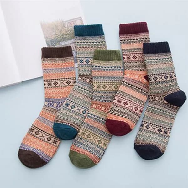 Paksut, lämpimät villasukat Hike Chunky Sock - lämpösukat-FA12-