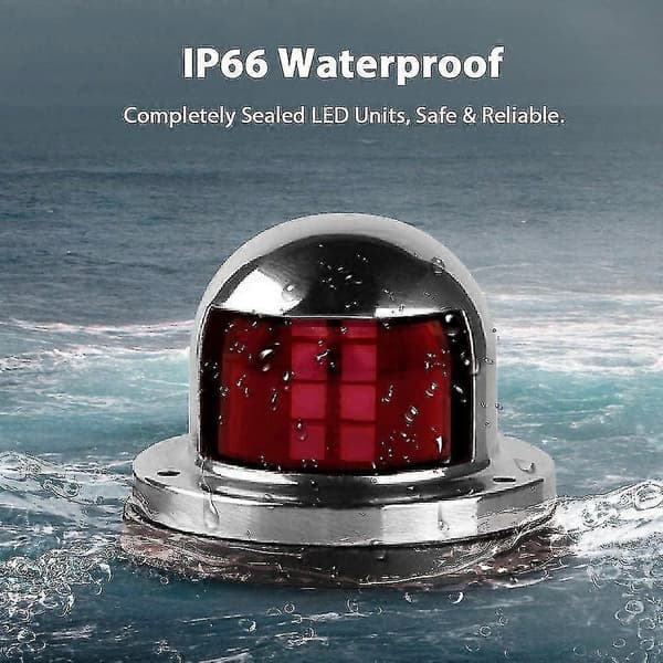 Et par LED navigationslys, marine navigationssignallys