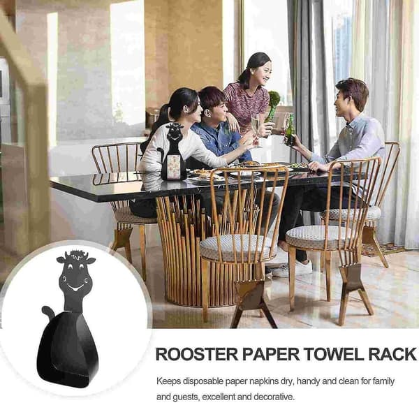 Iron Toilet Roll Holder, Creative