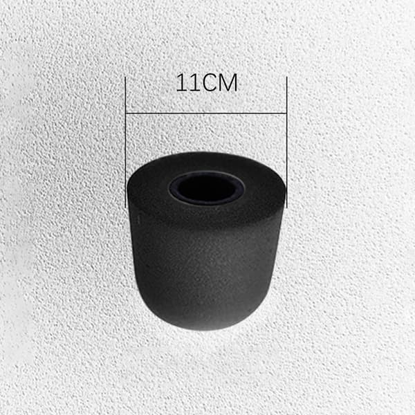 Erstatningsørepropper med memoryskum, 4,7-5,5 mm - 3 par sorte